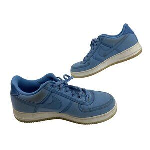Nike Blue Synthetic Lace-Up Sneakers | Size 10